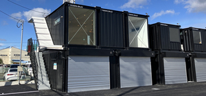 Self Storage Container with Roller Door 20ft 40ft Self Storage Shed with <b>Small</b> Compartment for Outdoor Warehouse - Product Image 5