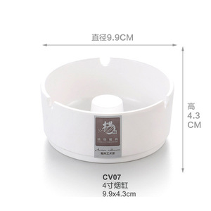 Cenicero de Melamina Yangge 3027 0034 CV06 CV07 XL-98, Color Sólido, Duradero, para Uso en Banquetes y Hoteles - Product Image 4