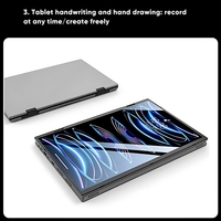 Portátil para Estudiantes con Pantalla Doble Personalizada de 14 Pulgadas, Tablet PC para Educación Electrónica Escolar, Computadoras Educativas al por Mayor, Ordenador Portátil