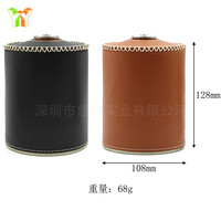2 tailles de protection pour bouteille de propane à l'extérieur Sac de protection pour réservoir de gaz à coudre à la main Sac de rangement en cuir pour couvercle de réservoir de gaz