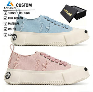 Chaussures en toile respirantes style marche, baskets personnalisées, baskets basses de créateur, chaussures décontractées en toile pour hommes et femmes – Grande Vente - Product Image 1