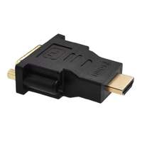 1080P DVI HDMI Adaptador convertidor macho DVI 24 + 5 hembra chapado en oro PVC chaqueta HDTV proyector Monitor iPod ordenador de casa uso Stock