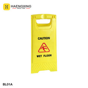 لافتة تحذيرية صفراء قابلة للطي من البولي بروبيلين للسلامة على الطرق الخارجية، مخصصة للمناطق المبللة، متوفرة بالجملة - Product Image 4