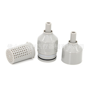 Vaso de cerámica con filtro para escupidera, accesorio de plástico blanco para sillón dental, tubo de succión débil, pieza 119 - Product Image 1