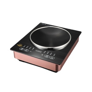 In-<b>Smart</b> Best Selling Concave Induction <b>Cooker</b> Touch Screen Control Slim Electric Ceramic Table Top Energy Kitchen Battery - Product Image 1
