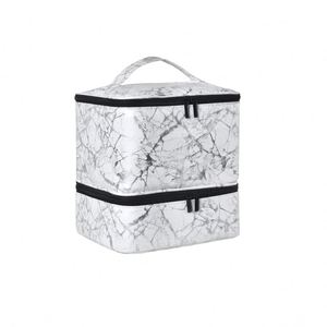 Échantillon gratuit, sac cosmétique de grande capacité avec logo personnalisé, sac de toilette portable tendance, sac à fermeture éclair pour voyage, réutilisable, certifié BSCI - Product Image 1