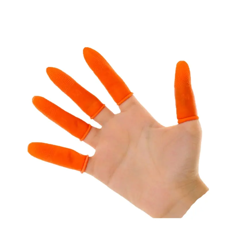 ESD Einweg Latex Gummi Finger Cots Sets Anti statische Landwirtschaft, Präzisions instrumente Fingers pitzen Schutz handschuhe