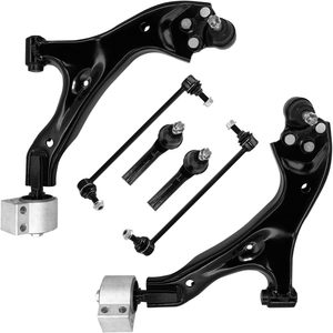 Phía Trước Thấp hơn Kiểm Soát Cánh Tay Với Bóng Doanh <span class=keywords><strong>Sway</strong></span> Thanh Bên Ngoài Tie Rod Thay Thế Cho 2005-2009 Chevrolet Equinox Pontiac Torrent - Product Image 1