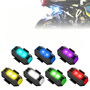 Nouvelle lampe stroboscopique LED rechargeable par USB, anti-collision, signal d'avertissement d'urgence, indicateur lumineux 12V NOVKIR MTD01 pour voiture <span class=keywords><strong>et</strong></span> moto - Product Image 1
