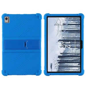 Étui souple pour <span class=keywords><strong>Nokia</strong></span> <span class=keywords><strong>T21</strong></span> T 21 10.4 pouces 2022, coque de protection avec support pliable pour tablette <span class=keywords><strong>Nokia</strong></span> <span class=keywords><strong>T21</strong></span> TA-1495, étui en silicone - Product Image 1