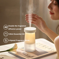 Diffuseur d'aromathérapie 120ml usage domestique distributeur de parfum automatique rechargeable sans eau lampe d'aromathérapie diffuseur de parfum