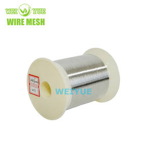 스테인레스 스틸 와이어 304 316 50 미크론 0.05mm 스틸 원사 섬유에 대한 바느질 실 꼬기 와이어 - Product Image 6