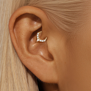 Nuevo Pendiente Individual de Plata de Ley 925 con Zirconia Ojo de Caballo, Joyería de Moda para Mujer - Product Image 6