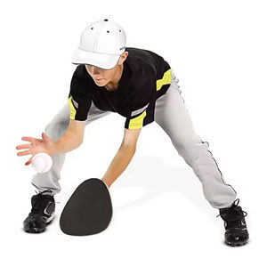 Gants d'entraînement de baseball pour l'interieur de terrain, gants d'entraînement de fielding en mousse Softhands, équipement d'entraînement au battement, entraîneur de fielding de baseball - Product Image 3