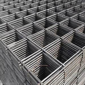 <span class=keywords><strong>Grillage</strong></span> <span class=keywords><strong>soudé</strong></span> en acier au carbone noir industriel avec surface non galvanisée pour le renforcement du béton et la construction - Product Image 2