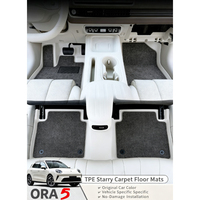 Tapis de sol double couche en TPE, tapis ciel étoilé, doublure de coffre résistante à l'usure, tapis pour accessoires intérieurs de voiture ORA 5 2026