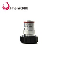 Phenix 4X/10X/40X/100X Objectif à zoom achromatique longue distance de travail pour microscopes