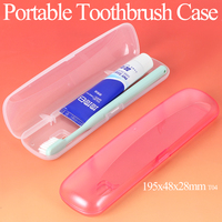 Boîte à brosse à dents portable WEISHENG en PP, design coloré, étui pour brosse à dents électrique, étui à brosse à dents portable en plastique PS