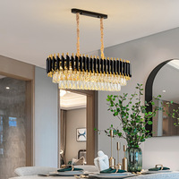 Lustre en cristal E14, luminaires en cristal, lampe suspendue LED, lustres en cristal, lampe de restaurant