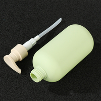 Fabricant de flacons de shampooing en plastique HDPE vides, doux au toucher, avec pompe à lotion, 200 ml, 250 ml, 300 ml, 400 ml, 500 ml