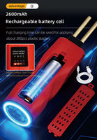 Machine à souder le plastique portable LK713, mini pistolet à souder 30W, outil de réparation de pare-chocs, batterie 18650, grande puissance