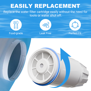 Lot de 2 filtres à eau de rechange pour Zero Water ZR-001, compatibles avec le pichet et le distributeur <span class=keywords><strong>ZeroWater</strong></span> ZR-003 ZR-004, stock américain - Product Image 5