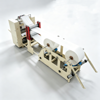 Máquina Industrial Automática para Fabricar Papel Tisú Facial Suave, Máquina de Grabado en Relieve para Papel Tisú Facial
