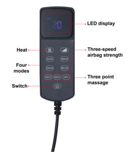 Nuevo Colchón Eléctrico con 4 Programas de Estiramiento para Yoga, Colchón de Masaje con Cojín de Aire para <span class=keywords><strong>Fisioterapia</strong></span> en Casa - Product Image 4