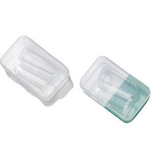 October Crystal – brosse à dents pour bébé, poils en silicone, brosse à dents pour les doigts, paquet de 2, pour enfants de 0 à 1 an, entraînement dentaire - Product Image 2