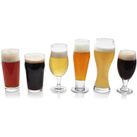 11.5oz bonne conception grand pas cher en gros haute boule verrerie verre à bière pour l'Allemagne Georgia Moon Cutwater Spirits
