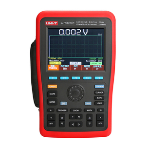 Osciloscopio Portátil Mini de Mano UNI-T UTD1202C, Osciloscopio Digital de Almacenamiento de 200MHz con Alta Anchoa de Banda - Product Image 1