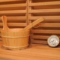 2026 SMARTMAK Sauna finlandais traditionnel compact le moins cher pour 1-2 personnes, usage domestique