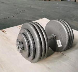 Tạ tập thể hình tùy chỉnh 5kg-100kg, đĩa tạ thay đổi trọng lượng bằng gang sơn tĩnh điện - Product Image 5