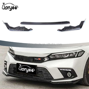 2024 séparateur de lèvre de pare-chocs avant Sport becquet en Fiber de carbone pièces d'accessoires de <span class=keywords><strong>r</strong></span>églage pp pour 11th <span class=keywords><strong>Honda</strong></span> Civic 2021 2022 <span class=keywords><strong>2023</strong></span> Kit de carrosserie - Product Image 5