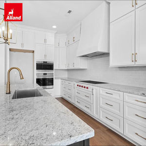 Services de conception personnalisée Alland : Armoires de <span class=keywords><strong>cuisine</strong></span> blanches de style côtier Shaker, peintes en blanc cassé, pour l'ensemble des meubles de <span class=keywords><strong>cuisine</strong></span> (supérieurs et inférieurs) - Product Image 3