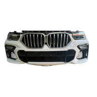 Untuk X6 G06 Kit Bumper & Radiator Bekas Berkualitas Tinggi Komponen Plastik Bodi Mobil Pemasangan Mudah Termasuk Lampu Depan & Modul