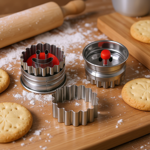 Linzer <b>Cookie</b> Cutter Smile Metal 6 Pack Baking <b>Tool</b> - Product Image 3