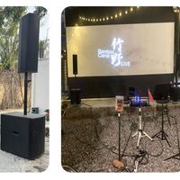 Altavoz Profesional de 12 Pulgadas para Fiestas, Sistema de Sonido PA, Altavoz de Columna Activo Line Array para DJ