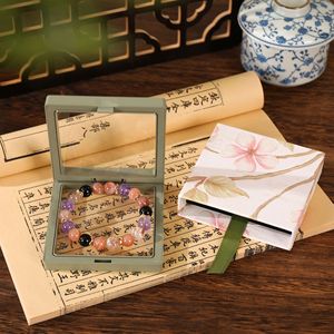 Boîte <span class=keywords><strong>de</strong></span> rangement vintage en PE pour bijoux faits à la main, avec <span class=keywords><strong>suspension</strong></span> pour bracelets, vente en gros - Product Image 3
