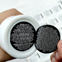 Étiquettes imperméables résistantes à l'huile, détachables, multi-pages, pour livrets, étiquettes de livrets pliables, étiquettes d'instructions pour bouteilles