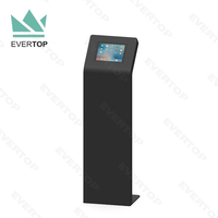 LSF06 Support d'affichage pour tablette de sol Support pour tablette Android Kiosque pour iPad Pro 12.9 pouces pour Samsung Support de sécurité pour tablette