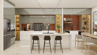 CBMmart, despensa moderna, armarios de cocina, sala de estar, toda la casa, manijas, organizadores, muebles, conjunto completo, diseño de gabinete