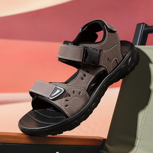 Chiusura con Fibbia e Velcro per Regolare la Vestibilità, Tomaia Flessibile in PU con Perforazioni Traspiranti, Scarpe da Esterno - Product Image 1