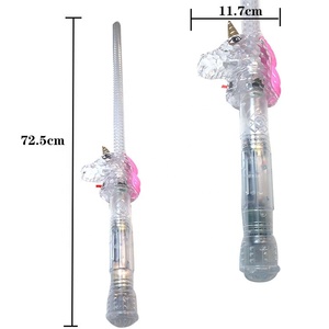 KK New Hot Sale High Quality Led Lights Unicorn With Sound Glitter <strong>Stick</strong> Children'S <strong>Glow</strong> Led Electronic <strong>Glow</strong> <strong>Stick</strong>;Party Toy - Product Image 3