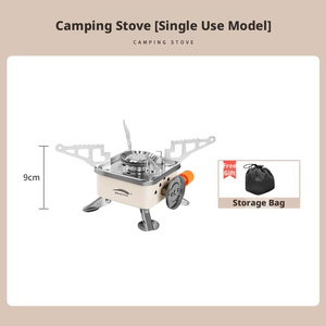 เตาแก๊สพกพา เตาตั้งแคมป์กลางแจ้ง เตาต้มน้ำ เตาชงชา เตาแก๊สสำหรับแคมป์ปิ้ง อุปกรณ์ทำอาหารสำหรับแคมป์ปิ้ง - Product Image 6