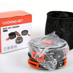 Ensemble de cuisine de camping avec casseroles et poêles, très vendu - Product Image 2