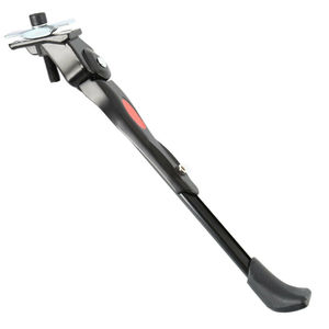 Cavalletto Regolabile HONGSEN in Lega di Alluminio per Bicicletta con Supporto Centrale e Poggiapiede, Misure 22-27CM, Opzioni Nero/Bianco - Product Image 5