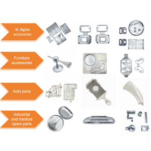 Servizi personalizzati per la lavorazione di precisione di pressofusione in lega di zinco e parti in alluminio tagliatore elettrico in ghisa metalli - Product Image 3