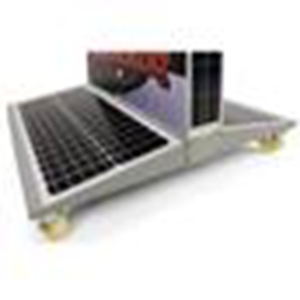 Caja de luz LED recargable de tela impermeable inalámbrica de energía Solar de gran oferta - Product Image 5