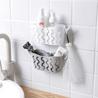 Étagère d'évier Caddy ventouse porte-savon éponge sans poinçon rangement panier suspendu robinet organisateur égouttoir pour la cuisine
